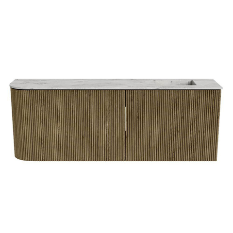 Mondiaz JOYA-DLUX 111.6cm toiletmeubel - ronding links kleur Dusk - Wastafel FAYE positie Rechts Zonder kraangat kleur Glace. SW1423181