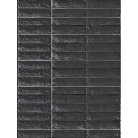 ÉCHANTILLON Ceralto Ivarno Grain Carrelage mural 6x24cm 10mm anthracite SW912799