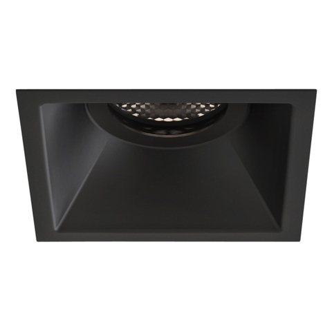 Astro Minima Slimline Square Inbouwspot IP65 exclusief GU10 mat zwart SW492809