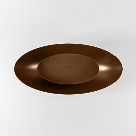 MONDIAZ FLOAT Baignoire îlot - 170x80cm - rouille SW491523