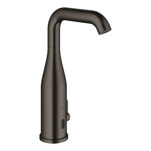 Grohe Essence Wastafelkraan Opbouw - uitloop 12.7cm - infrarood - electronisch - brushed hard graphite (antraciet) SW706276
