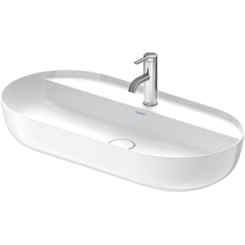 Duravit Luv vasque à poser 80 x 40cm blanc SW227987