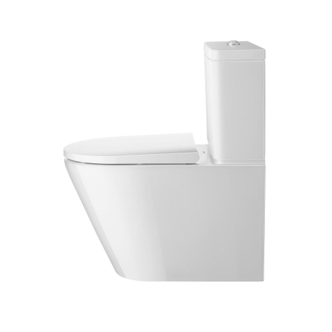 Duravit D-neo Duoblokpot - diepspoel - rimless vario - 37x65x40cm - zonder reservoir - glans wit SW640485