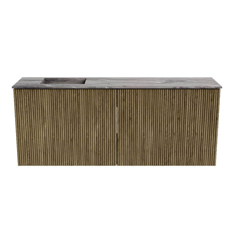Mondiaz JOYA-DLUX 100cm meuble de toilette - couleur Dusk - Vasque FAYE position Gauche Sans trou de robinet couleur Sombra. SW1426148