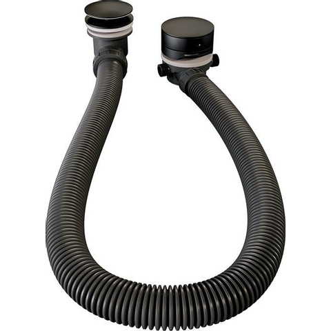 Brauer Black Edition Badvulcombinatie - mat zwart SW385408