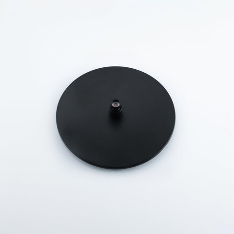 FugaFlow Eccelente Accessoire Douche de tête 30cm - rond - 6mm - noir mat SW1468899
