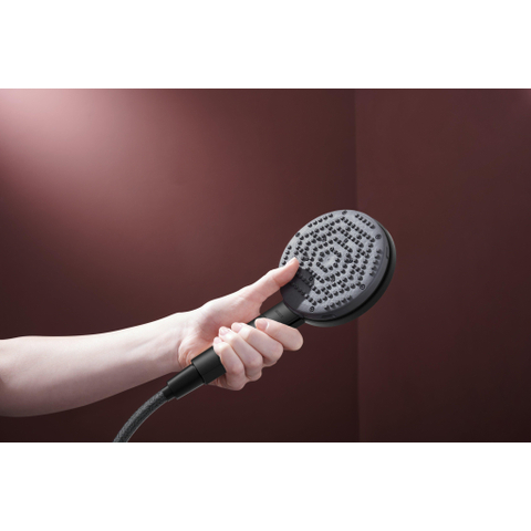 Hansgrohe Raindance alive Sel.S - 125 - 3jet - ecosmart - doucheset - 90cm - mat zwart SW1388718