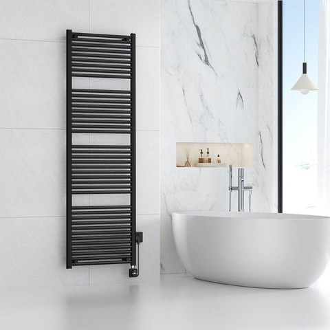 Wiesbaden Elara Elektrische radiator Smart WiFi - 181.7x60cm - mat zwart SW1119300