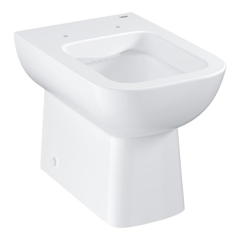 Grohe BauEdge Keramiek Vloerstaand Closet - diepspoel - rimless - alpine wit SW862666