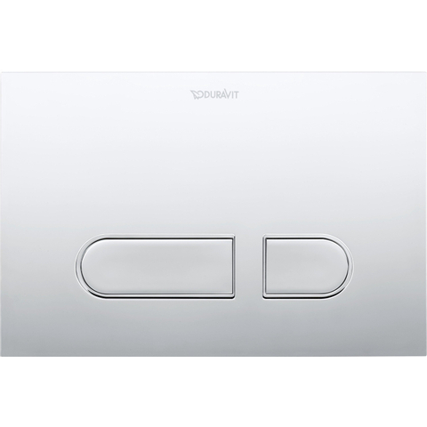 Duravit Durasystem Mechanische bedieningsplaat - 21.7x14.7cm - wit SW500266