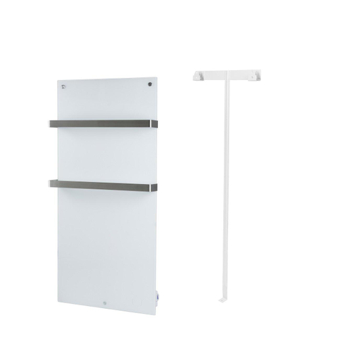 Eurom Sani 800 Comfort Panneau infrarouge salle de bains 115x55cm Wifi 800watt Verre Blanc SW716272
