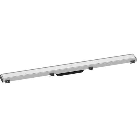 Hansgrohe RainDrain Match Douchegoot - 90cm - hoogte verstelbaar frame - mat wit SW1590440