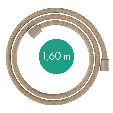 Hansgrohe Designflex Planet Edition textiel - doucheslang - 160cm recycled - mat zand (beige) SW918186
