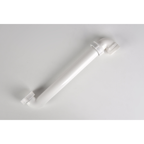 Meubelsifoncombinatie met muurbuis1 1/4" ruimtebesparend wit OUTLETSTORE STORE44510