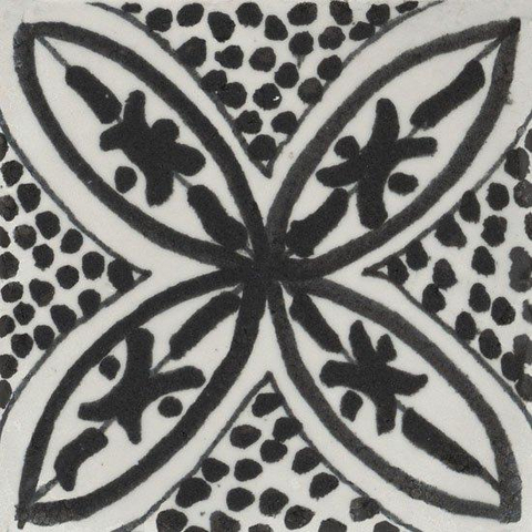 Ceralto Ricordo Marmo Vloertegel - 15x15cm - 10mm - glans - NERO SW1591606