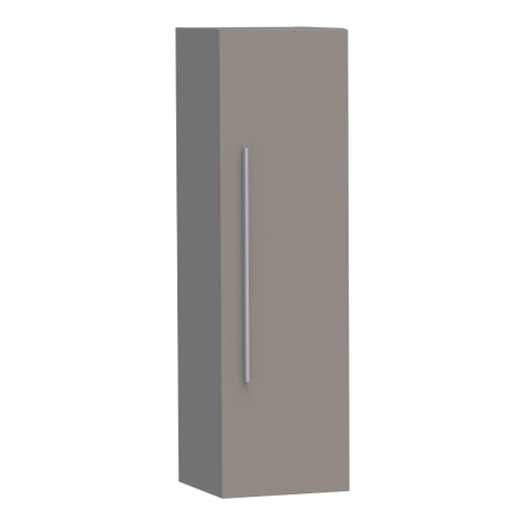 BRAUER Trust badkamerkast - 120x35x35cm - excl. opbouwgreep met 1 deur links- of rechtsdraaiend mat taupe SW370699