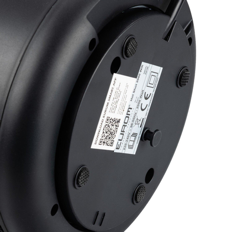 Eurom Hot Shot 2000 WiFi Chauffage céramique 2000 watts 17.3x17.3x25.8cm Noir SW486878