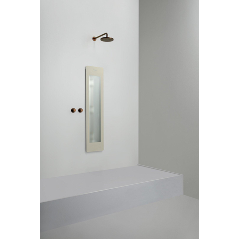 Sunshower Round Medium One infrarouge encastré 140x33x10cm Sand White SW767736