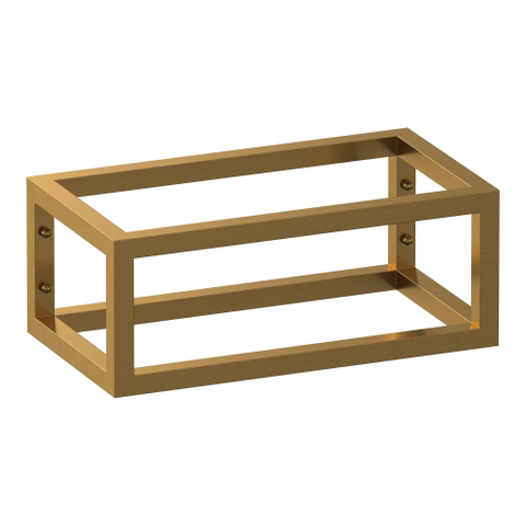 BRAUER Believe cadre pour lave-mains 40x22x45cm Métal Or brossé SW720887