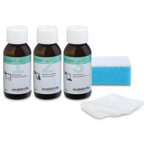 Sealskin Sealglas Produit de nettoyage en 3 étapes 3x100ml CO369000200