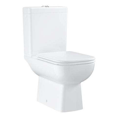 Grohe BauEdge Keramiek Staand Closet - duoblok - zonder reservoir - alpine wit SW862648