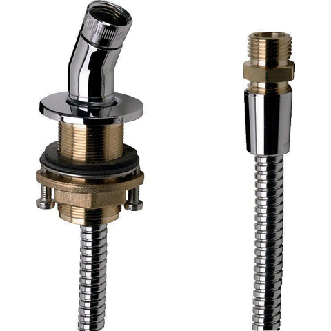 Hansgrohe Universeel Badranddoorvoer - hoogglans chroom 0603455