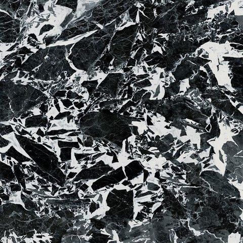 Ceralto Marvella Marble Carreau de sol - 120X120 - 6.5mm - mat - noir SW1578893