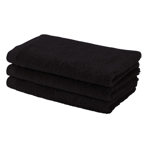 Aquanova London Serviette d’invité - 30x50cm Zwart per stuk SW485844