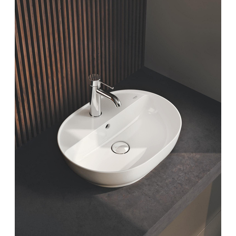 GROHE Essence New Robinet de lavabo à poser - bec 11,6cm - taille S - vidage push-open - chromé SW115547