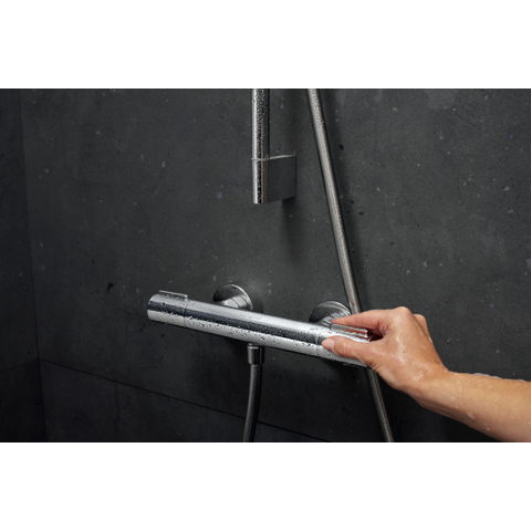Hansgrohe Ecostat element Douche - thermostaat - opbouw - chroom SW1186257