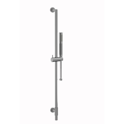 Plieger Roma ensemble barre de douche avec douchette avec flexible de douche chrome brossé SW454381