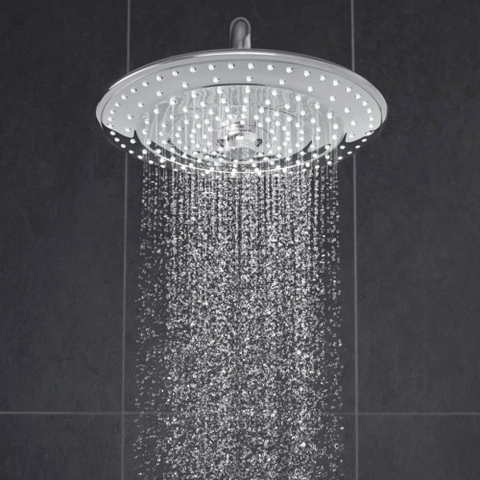 Grohe Euphoria opbouw regendoucheset zonder kraan – Ø26 cm 3-standen hoofddouche – 3-standen handdouche – chroom SW108074