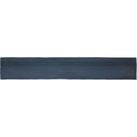 ÉCHANTILLON Terravito Olevia Marine brillant 5x30 Carrelage mural Brillant Bleu SW735836