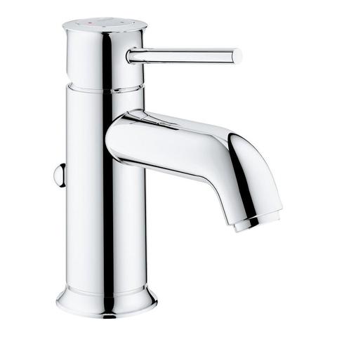 Grohe Start Classic Waterbesparende Wastafelkraan - S-Size - met afvoerplug - 28mm ES cartouche - chroom SW206979