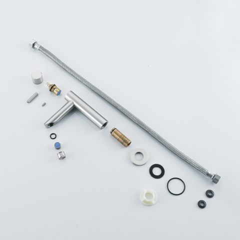 Fortifura Calvi Fonteinkraan - 15.4cm - opbouw - 1gats - PVD - geborsteld RVS SW696237