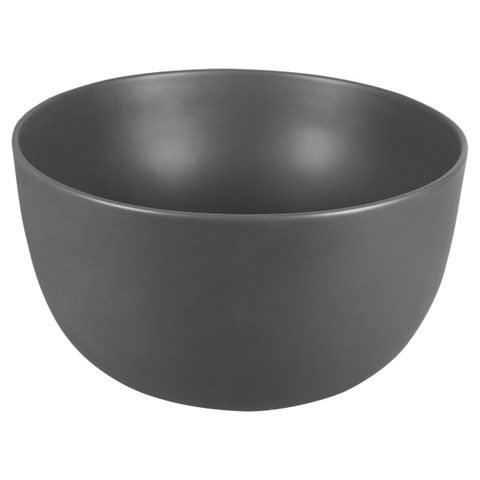Differnz Tulip Vasque à poser - 40x40x24cm - céramique - gris foncé mat SW705586