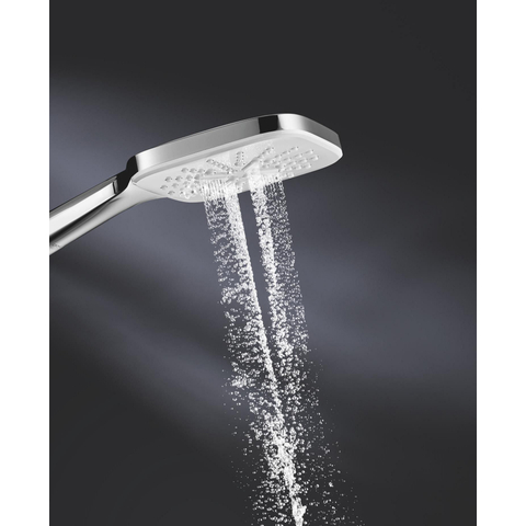 Grohe QuickFix Vitalio Handdouche - 13cm - vierkant - 3 straalsoorten - chroom SW705164