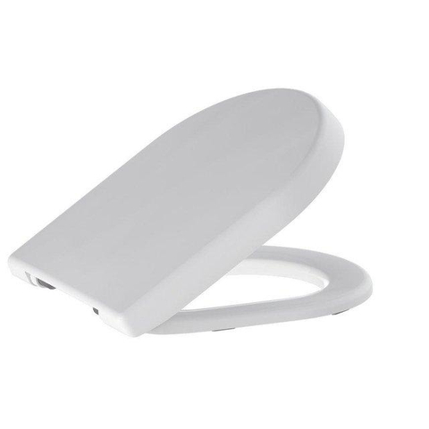 Villeroy & Boch Subway 2.0 wandcloset - 56cm - met Geberit inbouwreservoir - met Saniclass closetzitting QeramiQ Push Bedieningsplaat rechthoekige knoppen - White Alpine (glans wit) SW1431062
