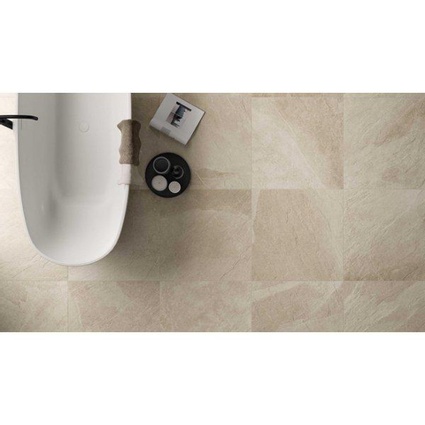 ÉCHANTILLON Ceralto Contura Concrete Carreau de sol et de mur 60x60cm 9.5mm rectifié R9 grès cérame Sand SW976449