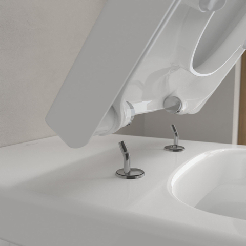 Villeroy & Boch Vicare Architecturawandcloset - diepspoel Vita - 37x70cm - zonder spoelrand CeramicPluswit - White Alpine (glans wit) SW106437