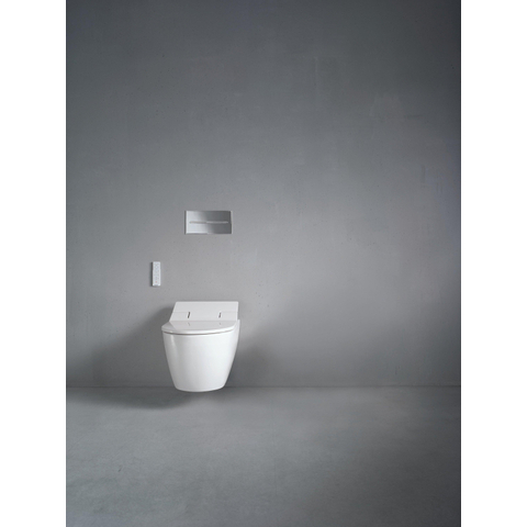 Duravit Me by starck Starck Mewandclosetpack - met wandcloset - diepspoel - rimless - met verdekte bevestiging - 37x57cm - inclusief d - spoelrandloos - wit SW85524