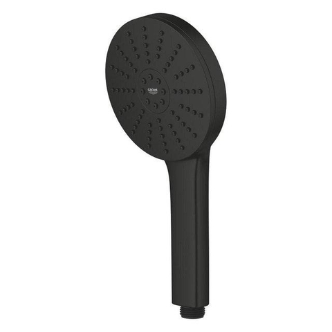 Grohe Vitalio Joy Handdoucheset - rond - 3 straalsoorten - silverflex doucheslang - 175cm - matte black (mat zwart) SW1565492