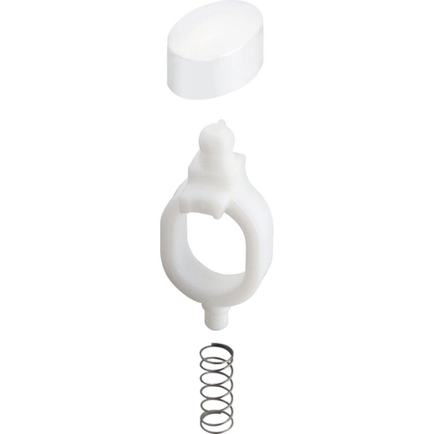 Hansgrohe drukknop set - 10 st - grijs 0450851