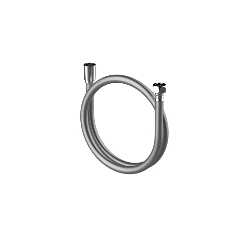 Nemo Spring Flussio doucheflexibel - universele aansluiting 1/2" - anti-twist - anti-kras - anti-knik - gladde kunststofflexibel - 1500mm - chroom SW284384