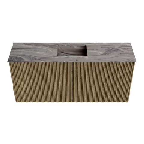 Mondiaz JOYA-DLUX 90cm toiletmeubel - kleur Dusk - Wastafel FAYE positie Midden 1 kraangat kleur Sombra. SW1426137