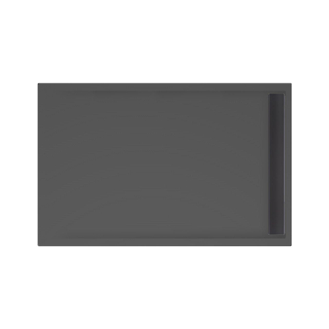 Xenz Easy Tray receveur de douche - 140x90x5cm - acrylique - sans cache-caniveau - ebony SW379243