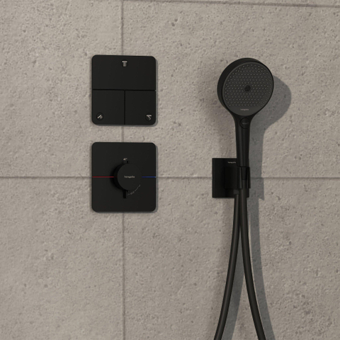 Hansgrohe Showerselect comfort q Thermostaat - inbouw - mat zwart SW917889