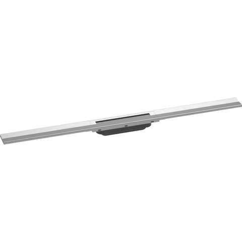 Hansgrohe RainDrain Flex Caniveau de douche - 90cm - raccourcissable - brushed stainless steel SW791704