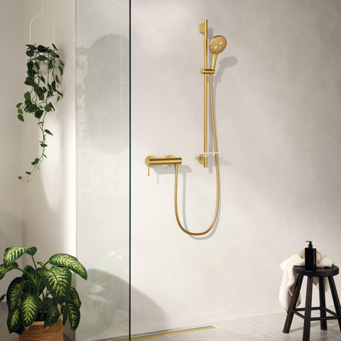 GROHE Essence New robinet de douche avec raccords brossé cool sunrise SW98773