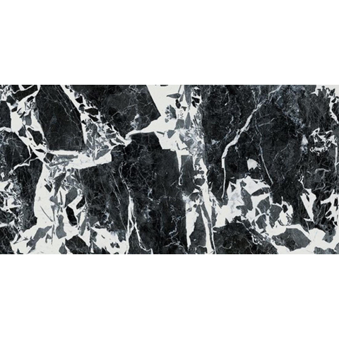Ceralto Marvella Marble Vloertegel - 60X120 - 6.5mm - glans - zwart SW1578764